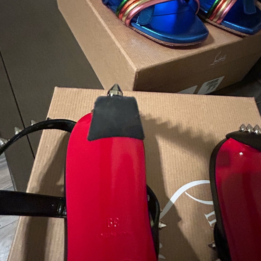 Authentic Christian Louboutin heels.